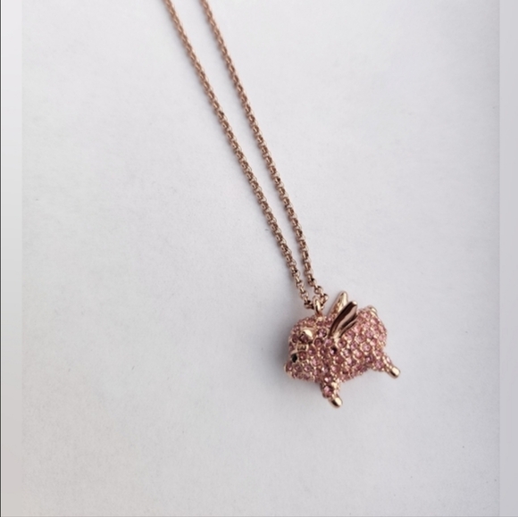Flying Pink Piggy Necklace - Picture 4 of 16